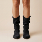 Piper - Women's Slouch Suede Ankle Boot