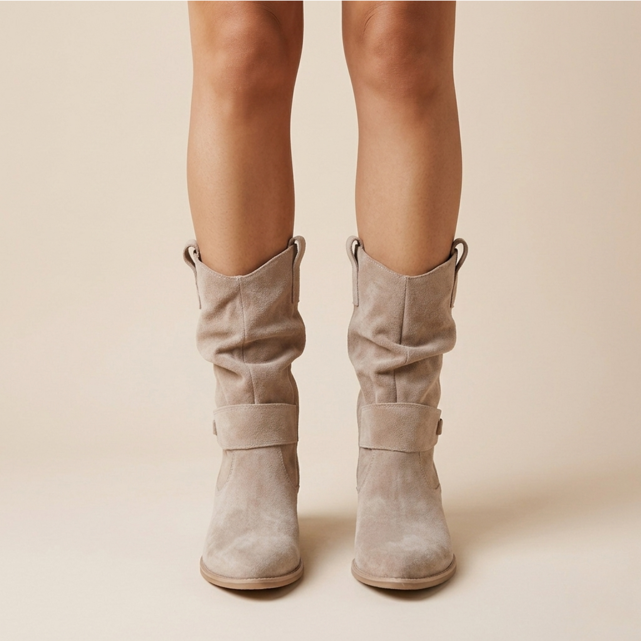 Piper - Women's Slouch Suede Ankle Boot