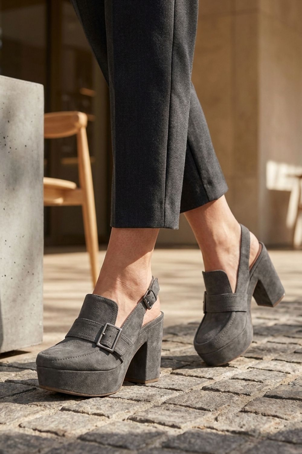 Priscilla - Women's Platform Slingback Pump