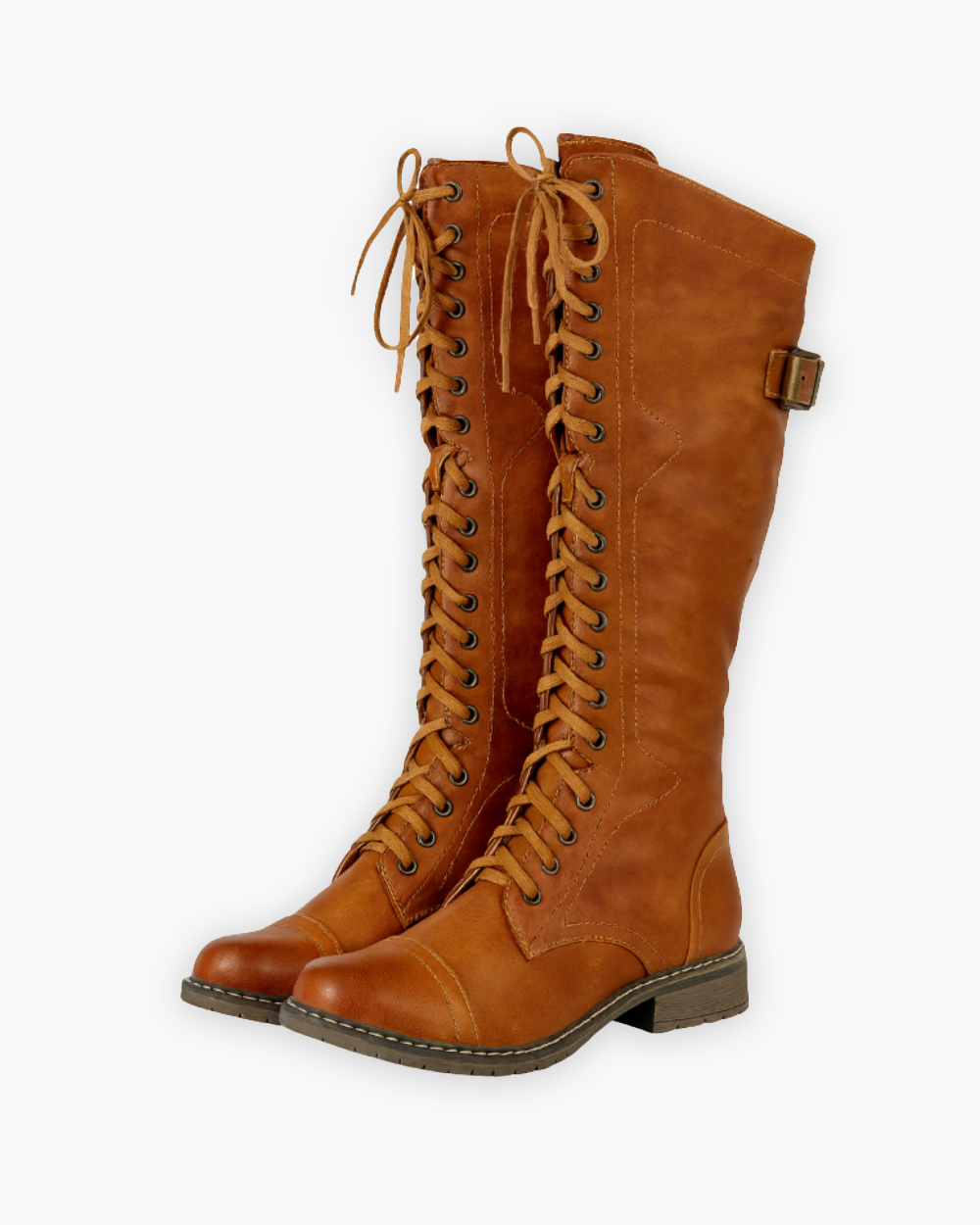 Quinley - Women's Knee-High Combat Boot