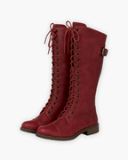 Quinley - Women's Knee-High Combat Boot