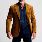 Raylan - Men's Corduroy Notch Lapel Blazer 2