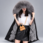 Rebecca - Women's Faux Fur Lined Winter Coat