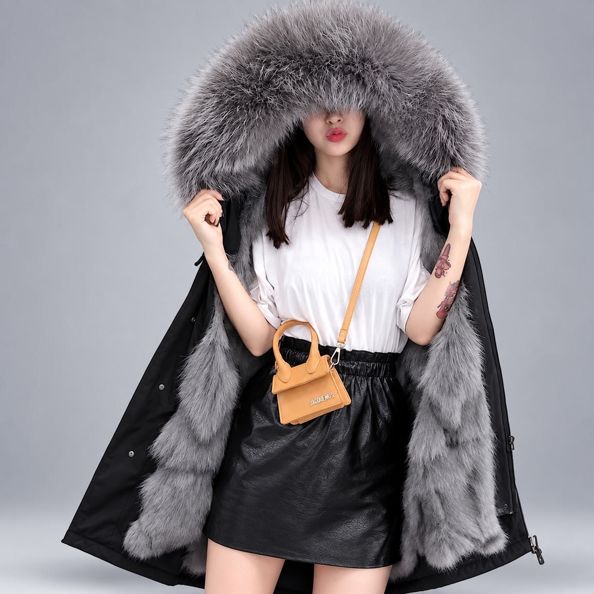 Rebecca - Women's Faux Fur Lined Winter Coat