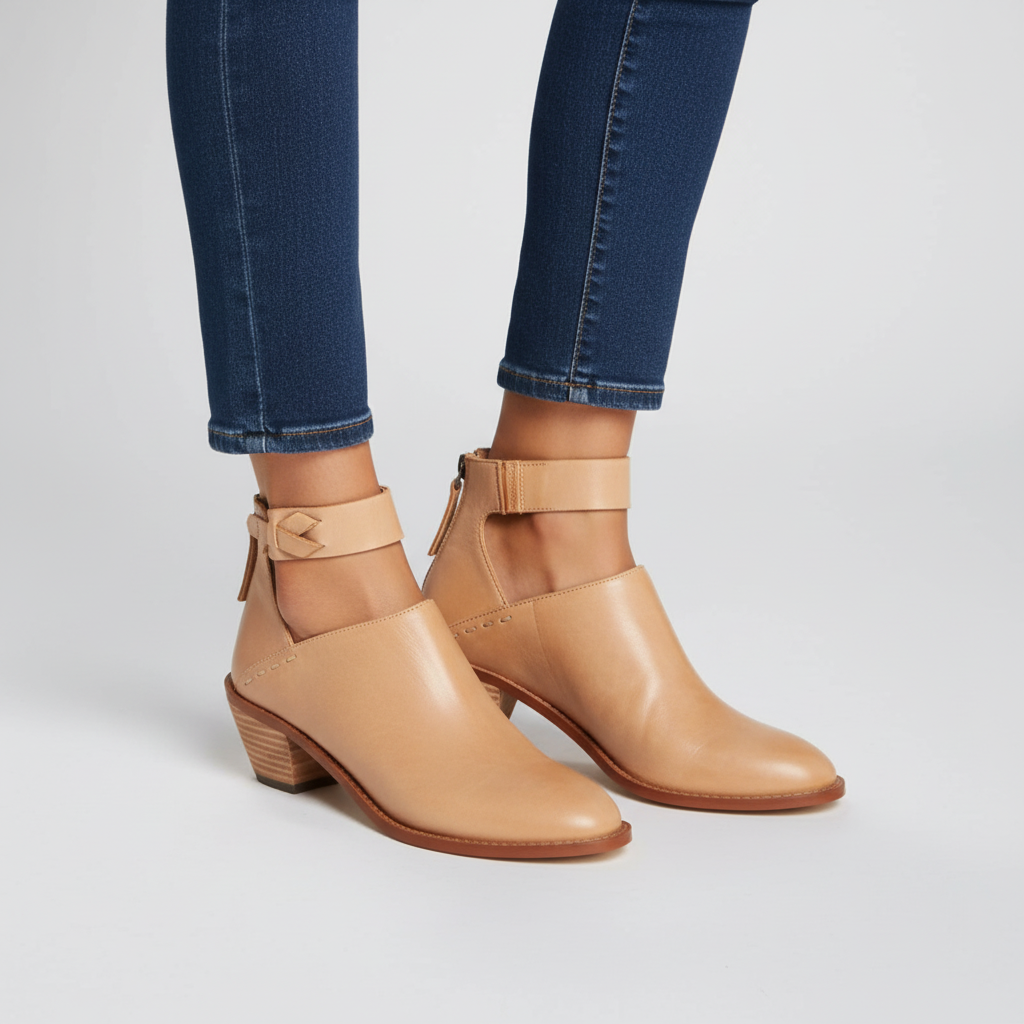 Rosalind - Women's Block Heel Ankle Boot