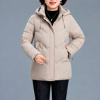 Sarah - Women's Hooded Quilted Padded Jacket 3