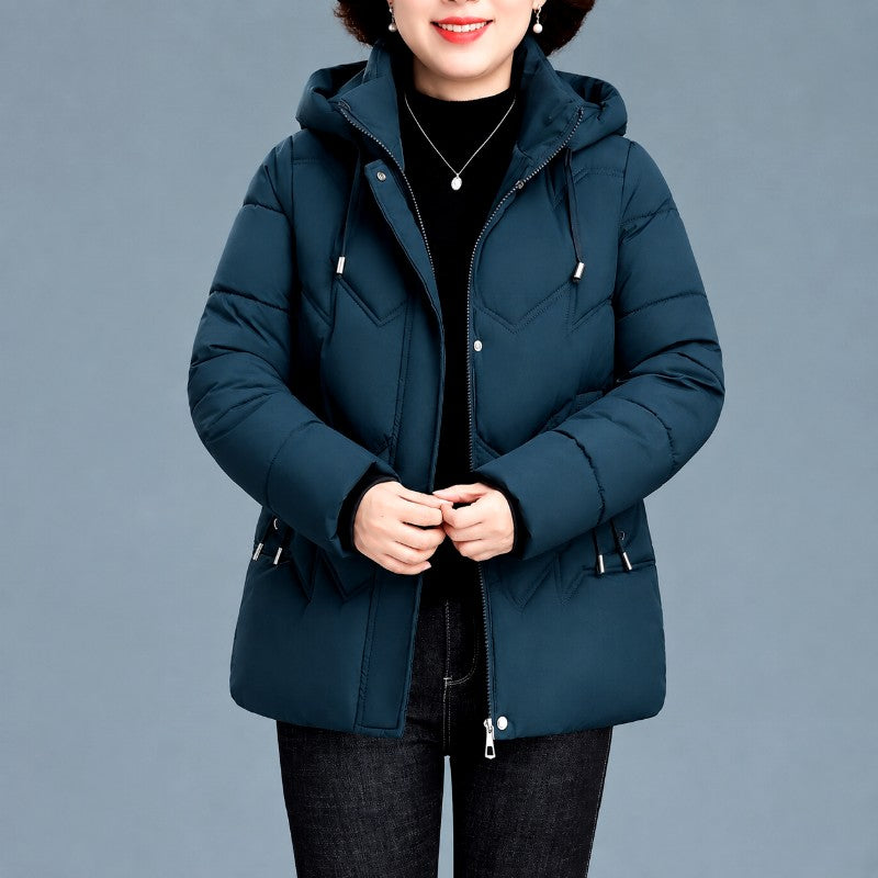 Sarah - Women's Hooded Quilted Padded Jacket 4