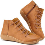 Sienna - Women's Vintage Lace-Up Ankle Boot
