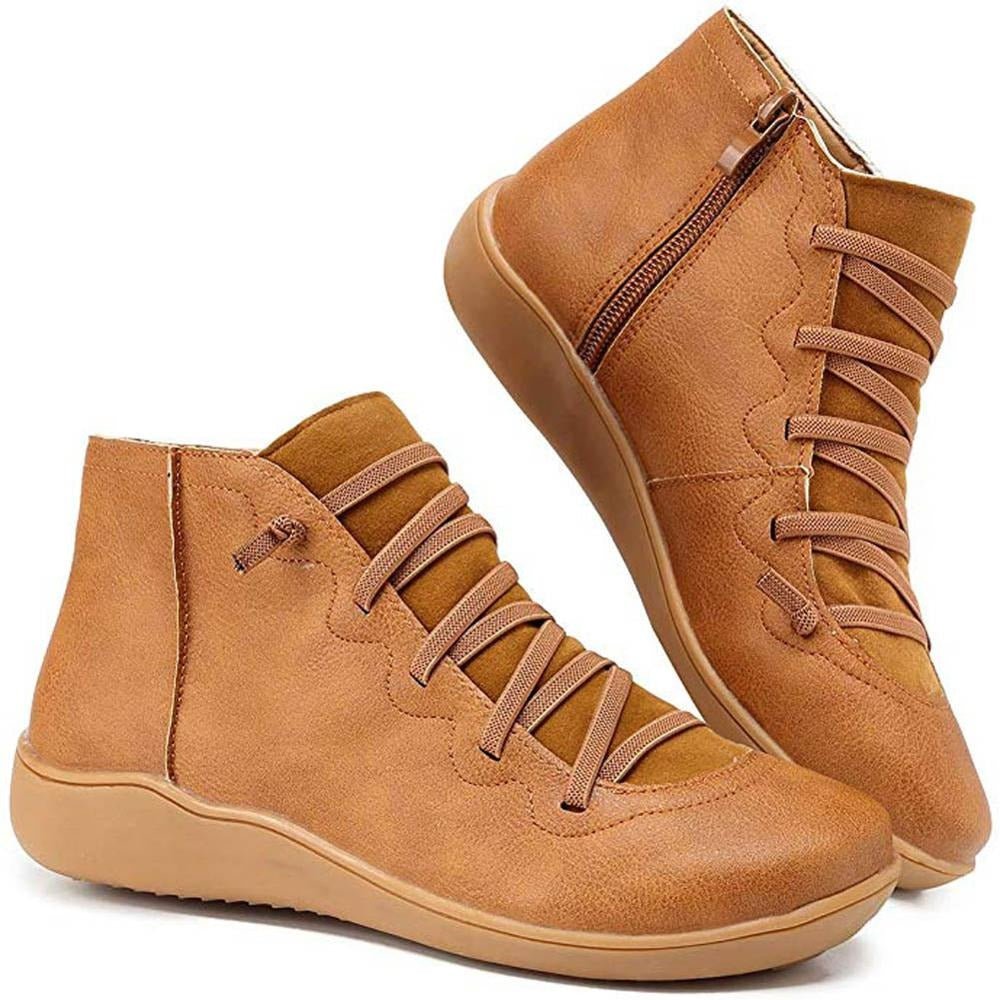Sienna - Women's Vintage Lace-Up Ankle Boot