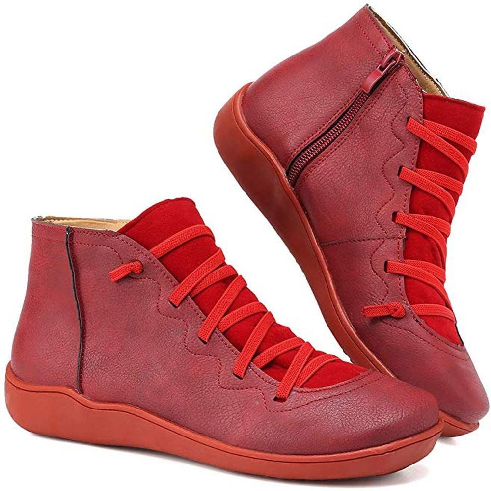 Sienna - Women's Vintage Lace-Up Ankle Boot