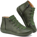 Sienna - Women's Vintage Lace-Up Ankle Boot