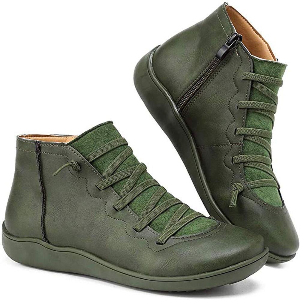 Sienna - Women's Vintage Lace-Up Ankle Boot