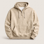 Simon - Men’s Half-Zip Long Sleeve Hoodie