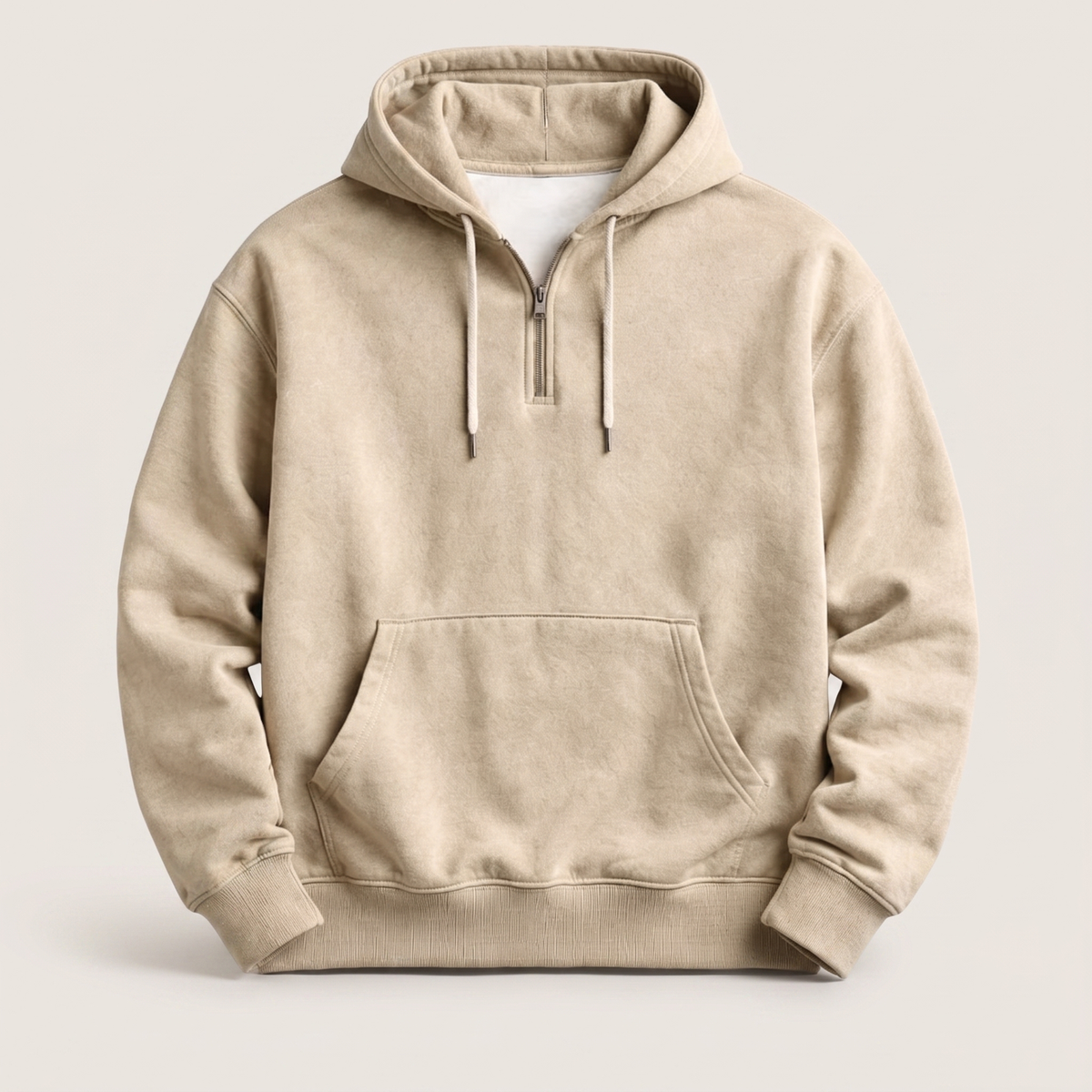Simon - Men’s Half-Zip Long Sleeve Hoodie