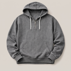 Simon - Men’s Half-Zip Long Sleeve Hoodie