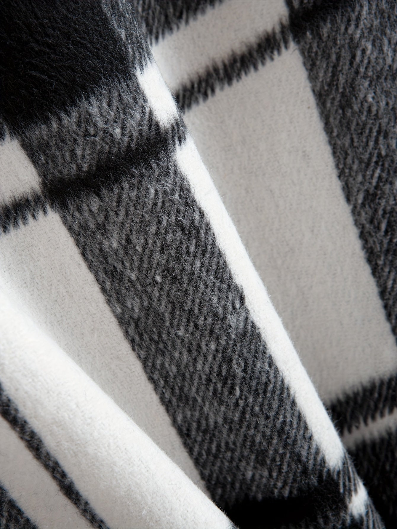 Simon - Men's Plaid Button-Front  Jacket