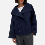 Sloan - Women's Wool-Blend Double-Breasted Blazer