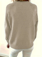 Sloane - Women's Half-Button Pullover Sweater