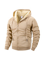 Tasman - Men's Sherpa-Lined Full-Zip Hoodie