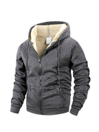 Tasman - Men's Sherpa-Lined Full-Zip Hoodie
