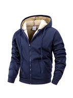 Tasman - Men's Sherpa-Lined Full-Zip Hoodie