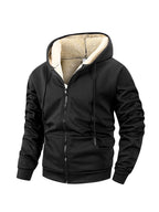 Tasman - Men's Sherpa-Lined Full-Zip Hoodie