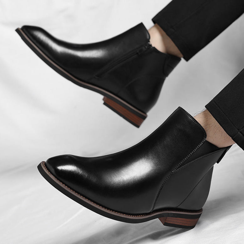 Thaddeus - Men's Leather Chelsea Boots