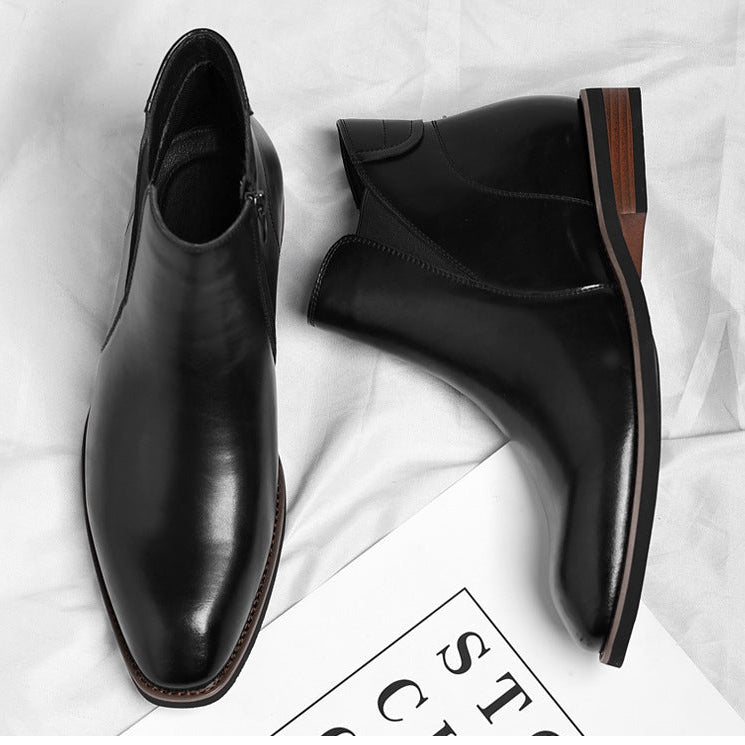 Thaddeus - Men's Leather Chelsea Boots
