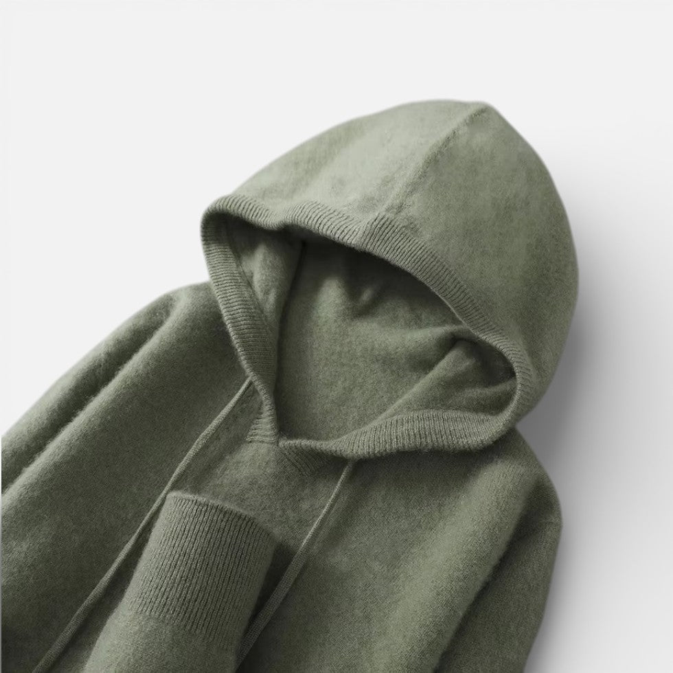 Theodora - Women's Cashmere Hoodie Pullover