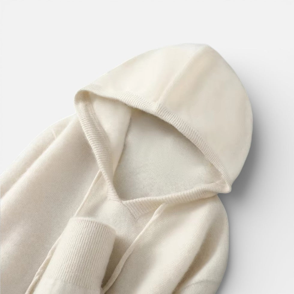 Theodora - Women's Cashmere Hoodie Pullover