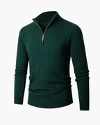 Theron - Men's Ribbed Half-Zip Pullover
