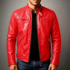 Thomas - Men's Zip Pocket Stand Collar Jacket 3