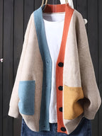 Tierney - Women's Color-Block Cardigan