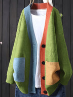 Tierney - Women's Color-Block Cardigan
