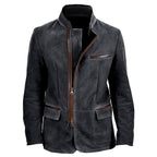Timothy - Men's Zip Front Tailored Jacket 3