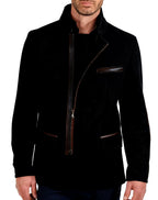 Timothy - Men's Zip Front Tailored Jacket 4