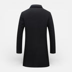 Tobias - Men's Wool-Blend Collared Coat