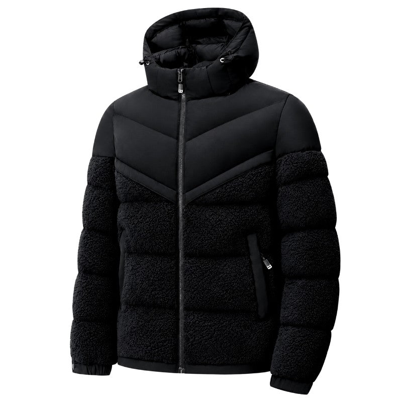 Tyler - Men's Fleece Hooded Zip-Up Jacket 1