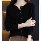 Valerie - Women's Cashmere Wool Knit Cardigan