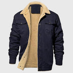 Vincent - Men’s Fleece-Lined Trucker Pilot Jacket