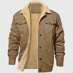 Vincent - Men’s Fleece-Lined Trucker Pilot Jacket