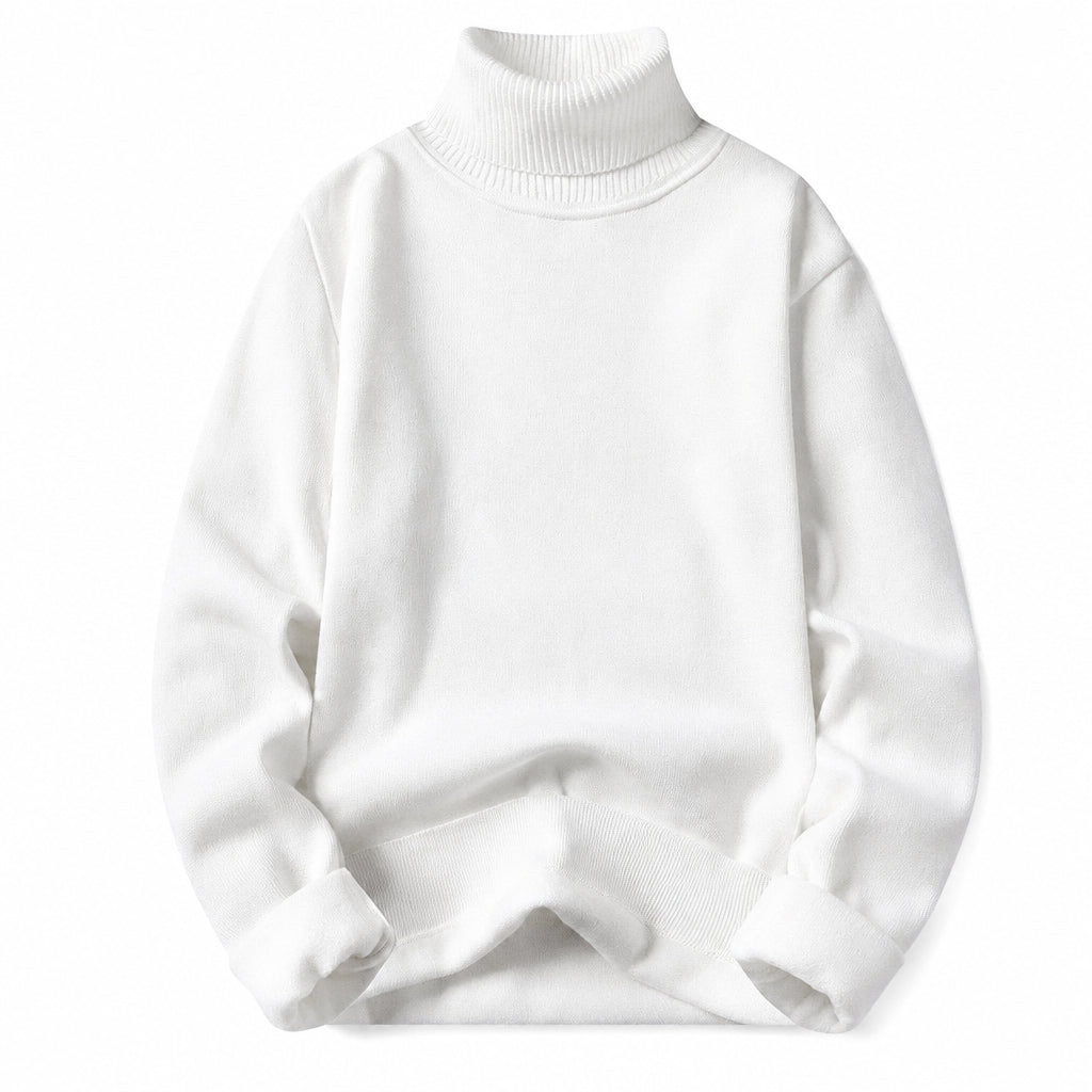 Vincent - Men's Lined Mock Neck Sweater 2