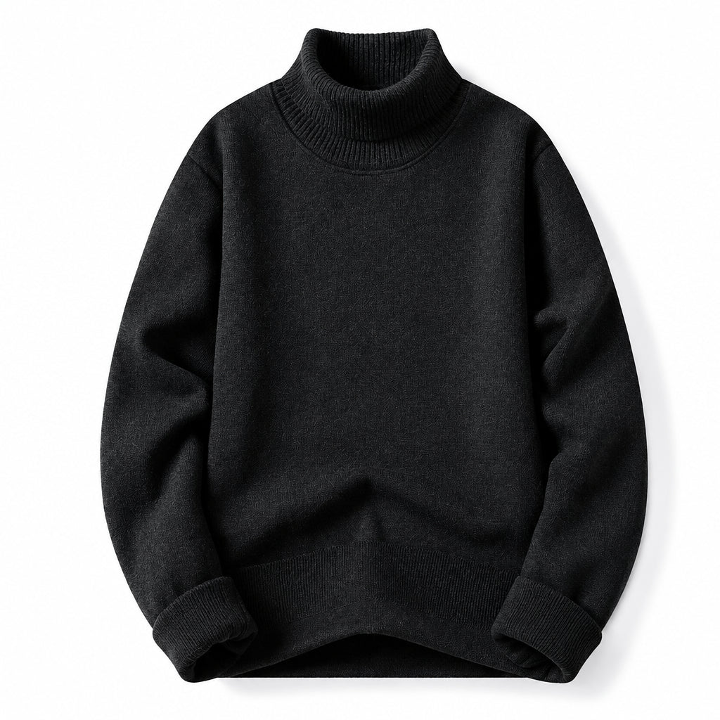 Vincent - Men's Lined Mock Neck Sweater 3