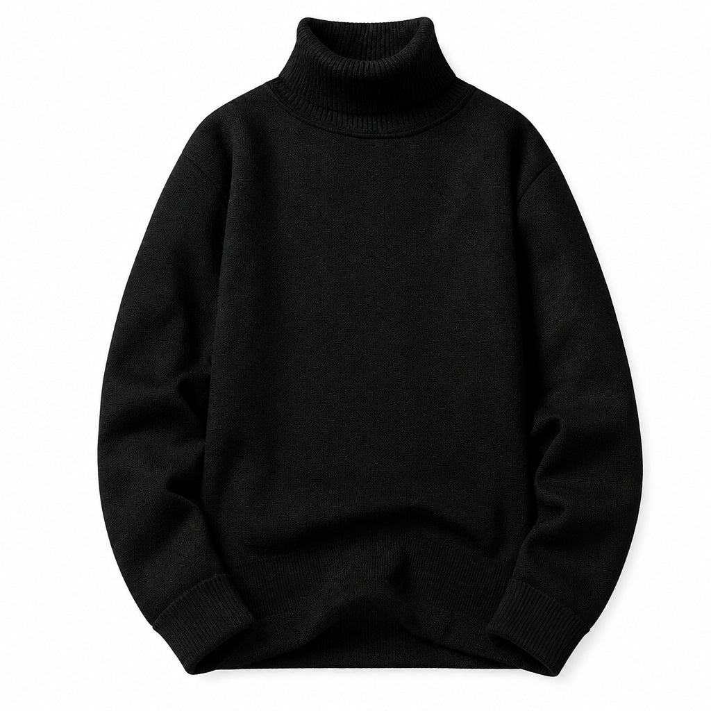 Vincent - Men's Lined Mock Neck Sweater 4