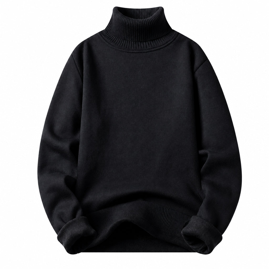 Vincent - Men's Lined Mock Neck Sweater 5