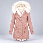 Wendy - Women's Parka with Drawstring Waist and Front Pockets 1