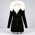 Wendy - Women's Parka with Drawstring Waist and Front Pockets 2